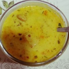 A picture of Rajasthani kadhi.