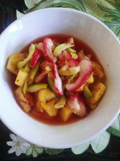 Foto resep Asinan Buah Tropis Simple