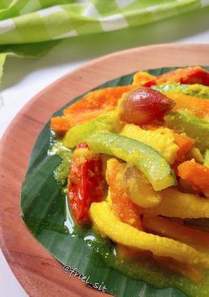 Foto resep Acar kuning wortel-timun-putren
