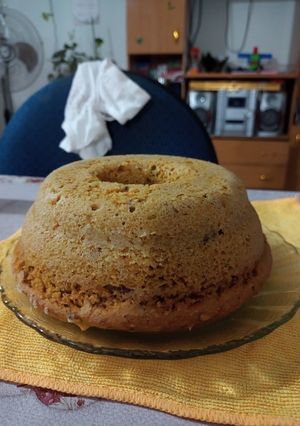 Una foto de Budín de zanahoria con nuez