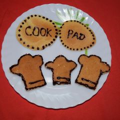Cookpad Logo Pancakes A picture of Cookpad Logo Pancakes.