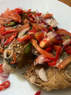 Foto resep Gurame siram sambal dabu