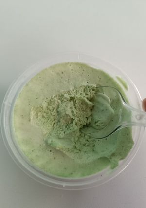 Foto resep Es Krim Kacang Hijau Homemade ekonomis