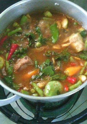 รูปของ แกงป่าซี่โครงหมูน้ำปลาร้า