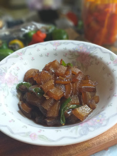 Foto resep Oseng Kikil Cabe Ijo