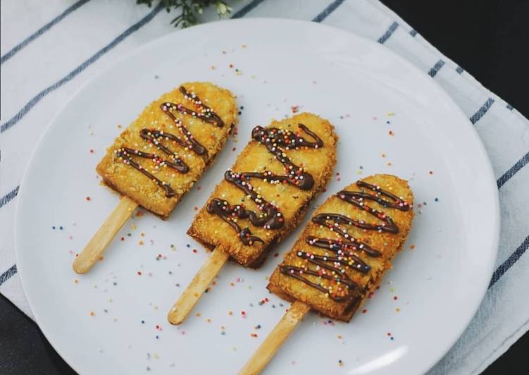 Langkah Mudah untuk  Es Krim roti Jadi, Bikin Ngiler