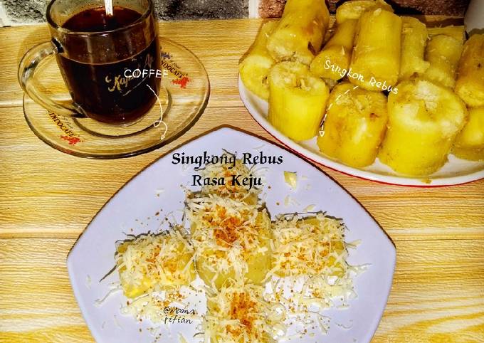 Cara bikin Singkong Rebus Rasa Rasa Keju Cara bikin Singkong Rebus Rasa Rasa Keju