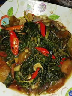 Foto resep Tumis kangkung saori