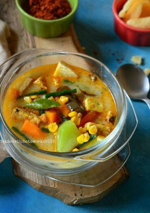 Foto resep Vegetables Curry (Sayur Lodeh)