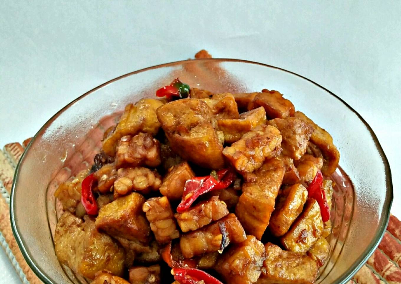 Orek Tahu Tempe Simple