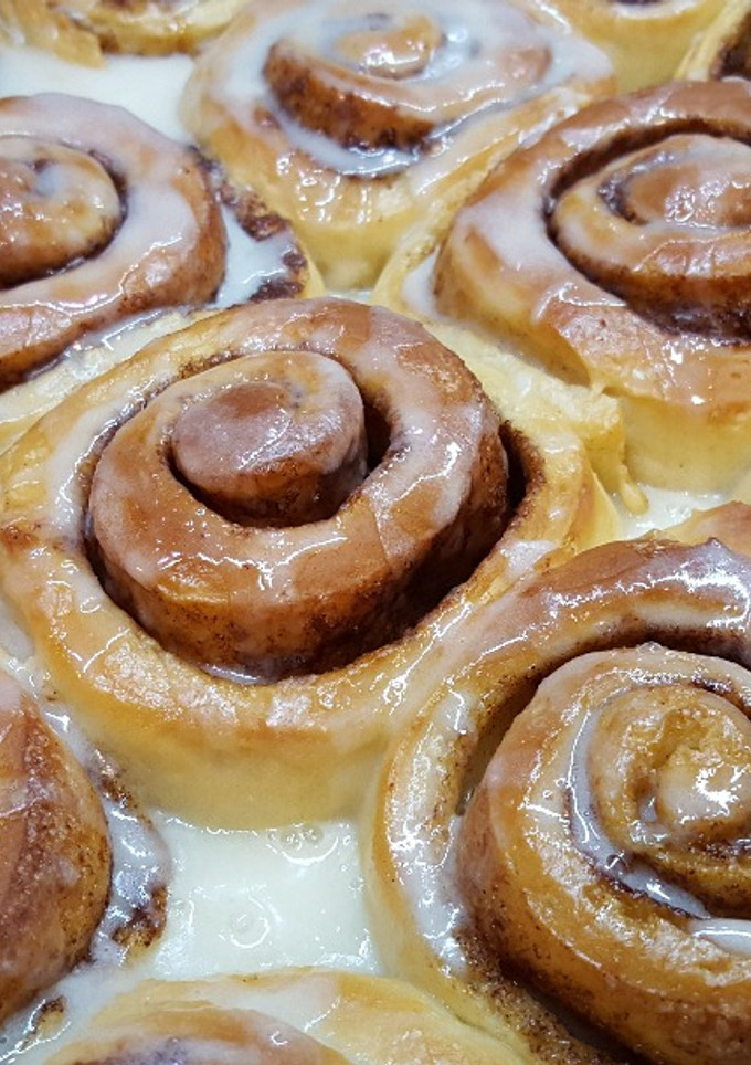 Una foto de Rollos de canela