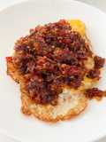Telor goreng saus balado