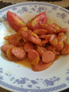 Foto resep Sosis asam manis simple
