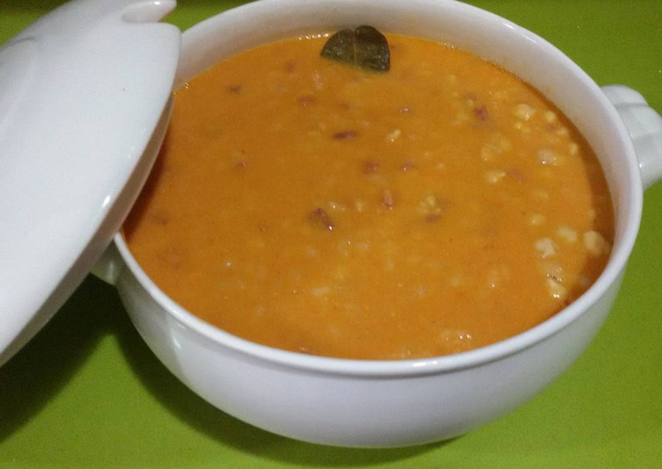 Garbanzos con arroz con thermomix