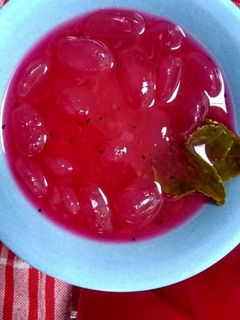 Foto resep Manisan kolang kaling buah naga