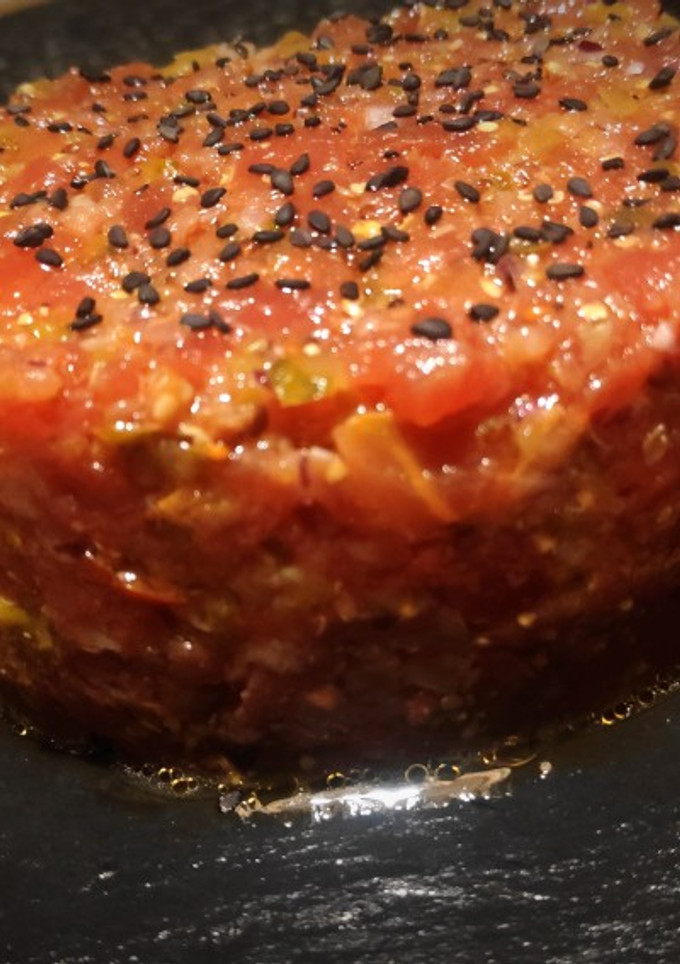Una foto de Tartar de Tomate