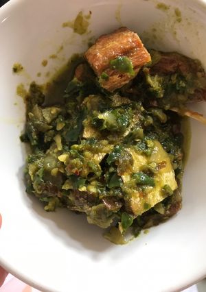 Foto resep Ikan asin jambal cabe ijo