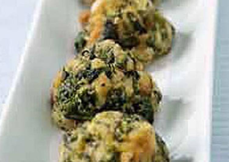 Recipe of Homemade Spinach Ball Appetizers