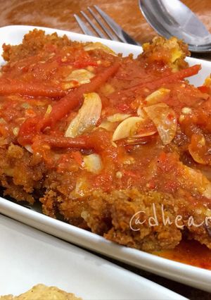 Foto resep Chicken Katsu Saus Rica-rica