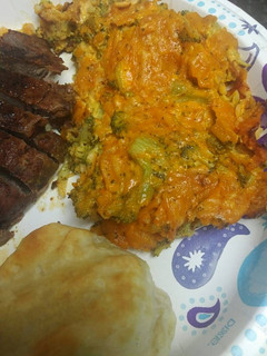 A picture of Cheesy Broccoli and Potato Chip Casserole.