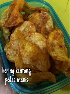 Foto resep 6. Kering Kentang pedas manis #bikinramadhanberkesan