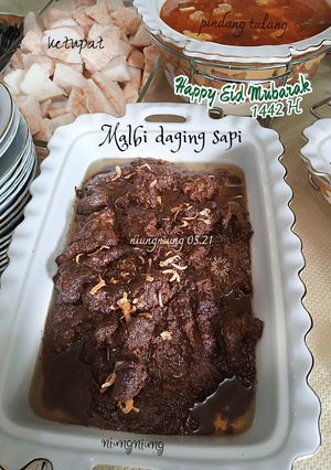 Foto resep Malbi daging sapi palembang