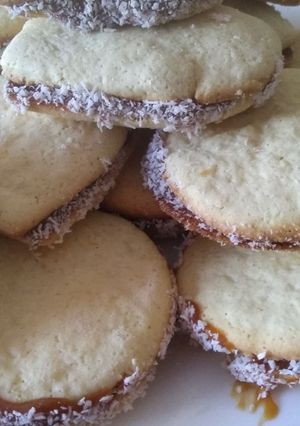 Una foto de Alfajores de maizena