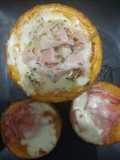 Calabaza rellena e hijas