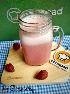 Foto resep Jus Strawberry