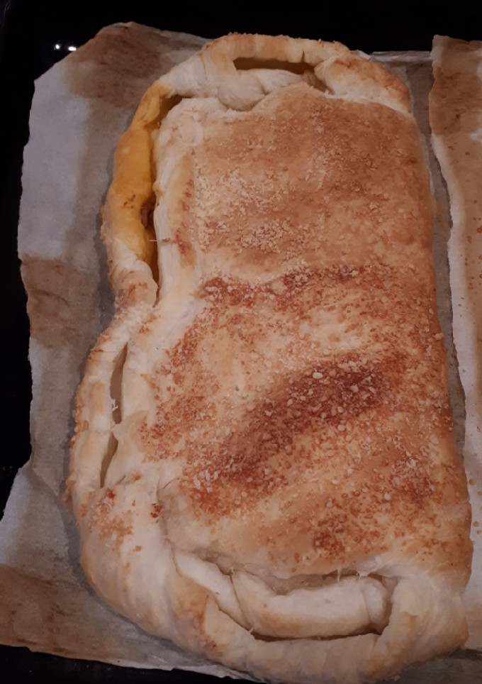 Una foto de Hojaldre relleno