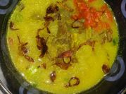 Gambar daging kepala sapi santan