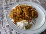 Fish curry with vegetables