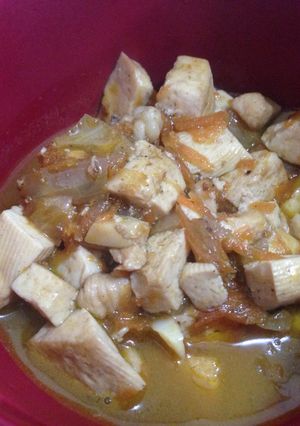 Foto resep Chicken Tofu saus tiram (MPASI 1y+)