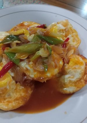 Foto resep Asam Manis Ceplok Telor