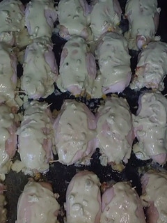 Una foto de Pechugas de pollo rellenas