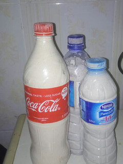 A picture of Powdered pap (akamu).