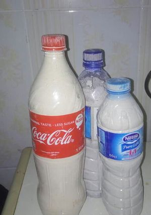 A picture of Powdered pap (akamu).