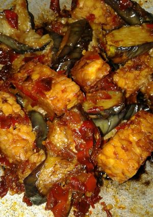 Foto resep Sambel Terong Tempe#BikinRamadhanBerkesan