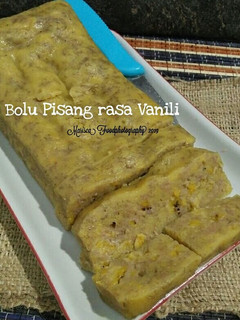 Foto resep Bolu pisang rasa vanili (bolu kukus teflon tanpa mixer)