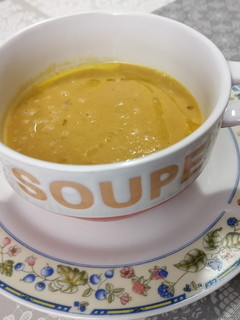 Una foto de 269. Crema de verduras con las verduras del cocido