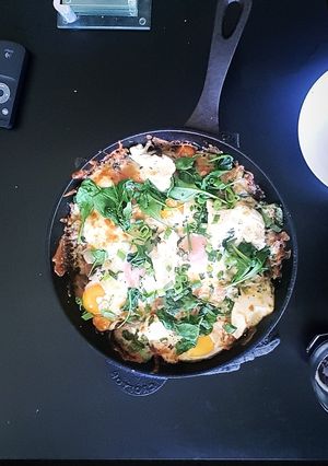 A picture of Breakfast hash.