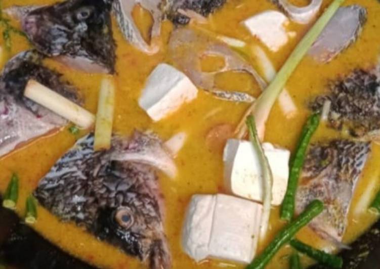 Resep Gulai tahu ikan kuning Anti Gagal