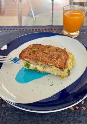 Φωτογραφία της συνταγής Τοστ με ομελέτα