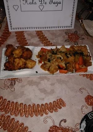 A picture of Smoked Vegetable and Chicken Dish.