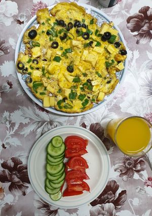 A picture of Easy Morning Omelet 🌄 🍳 اومليت عالصبح.