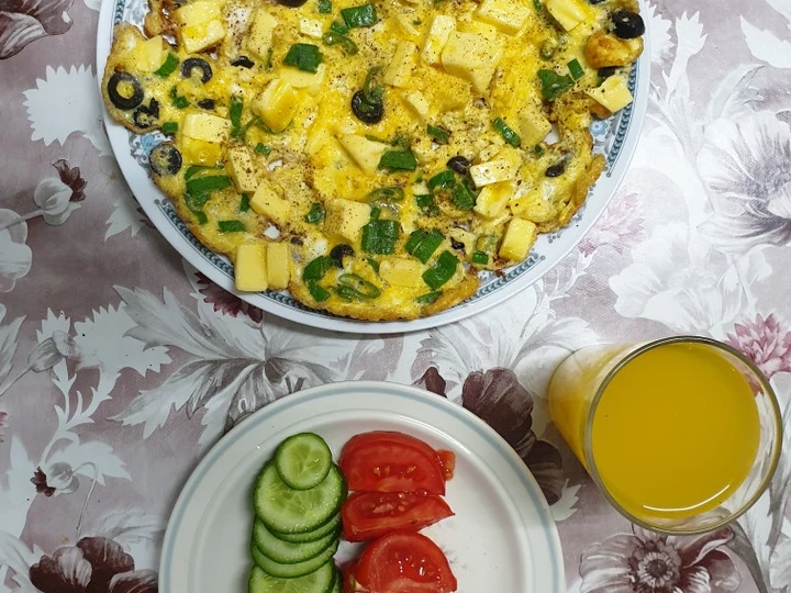 Recipe Easy Morning Omelet ๐ ๐ณ ุงูู
ููุช ุนุงูุตุจุญ the So Delicious Really delicious