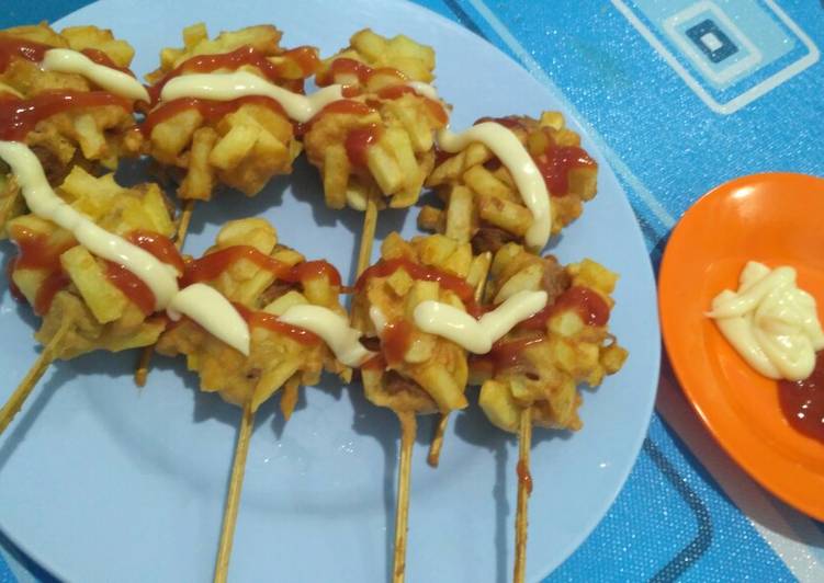 Resep Hottang (Hotdog kentang) yang Sempurna