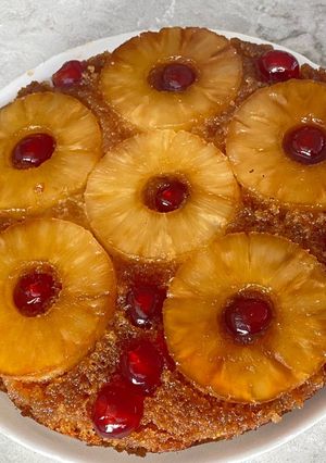 A picture of Pineapple Upside-Down Cake.