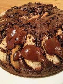 義式巧克力西洋梨蛋糕Torta di pere e cioccolato 的食譜成品照片