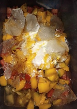 A picture of Simple fruit salad.